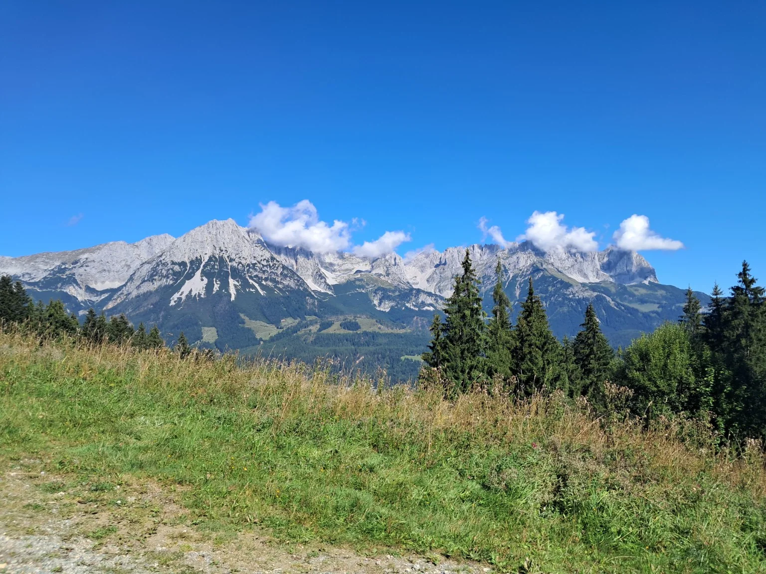 Wilder Kaiser bei Ellmau in Tirol