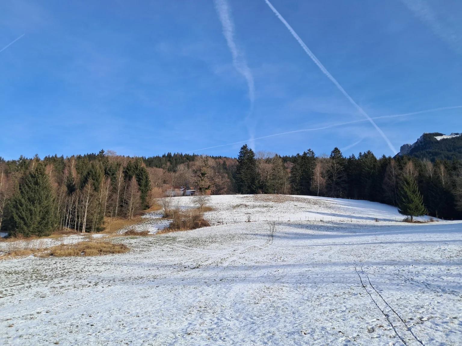 Verschneite Winterlandschaft